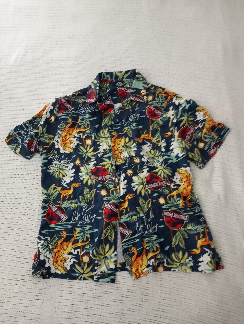 JURASSIC PARK Mens Hawaiian Style Shirt